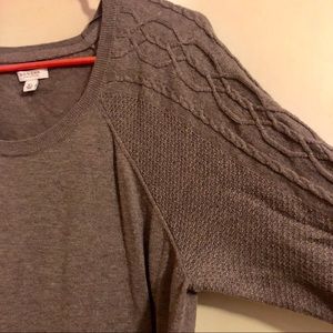 “Too Cute & too comfy” Scoop neck sweater